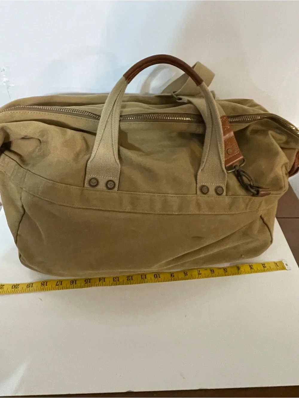 J. Fold Canvas Duffle Bag
